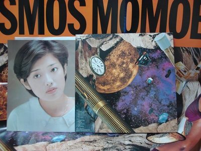 [阿慜歌的音樂小舖]二手LP{山口百惠Momoe yamaguchi}Cosmos/Time travel近如新*稀有片