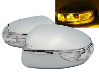卡嗶車燈 INFINITI FX30d FX35 FX37 S51 09-13 LED 後視鏡外蓋 電鍍