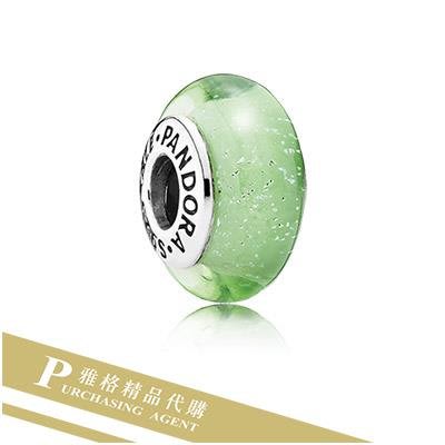 雅格時尚精品代購 Pandora 潘朵拉 迪士尼 夜光琉璃串珠 925純銀 Charms 美國代購