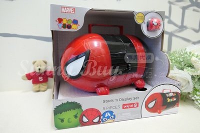 【Sunny Buy】◎NG現貨◎ Tsum Tsum 玩具箱/收納箱 蜘蛛人/Marvel/漫威 Disney 迪士尼