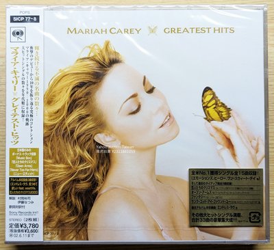 日版多6曲！全新2-CD Mariah Carey瑪麗亞凱莉 Greatest Hits Whitney Houston