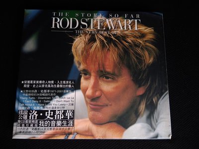 2CD 洛史都華 Rod Stewart／我的音樂生涯 雙CD套裝精選珍藏版／有紙外盒+32頁全彩歌詞別冊+迷你寫真本