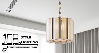 【168 Lighting】玻璃質感《時尚吊燈》（兩款）十二燈DX 81054-1