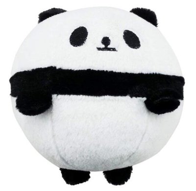 日本進口 限量品 可愛熊貓娃娃 熊貓絨毛玩偶 娃娃裝飾 圓滾滾貓熊玩偶娃娃禮物 2962A