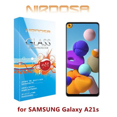 【愛瘋潮】免運 NIRDOSA SAMSUNG Galaxy A21s 9H 0.26mm 鋼化玻璃 螢幕保護貼