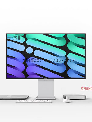 電腦螢幕27英寸4k螢幕IPS鏡面設計高清屏無邊框電腦晶豎屏typec外接32