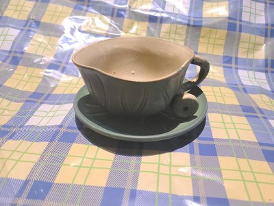 【田園風】綠色陶瓷荷葉茶杯組.烏龍茶 紅茶 咖啡杯 復古杯 擺飾品 禮品