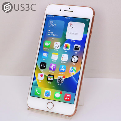 【US3C-高雄店】【一元起標】公司貨 Apple iPhone 8 Plus 256G 金色 支援Touch ID 蘋果手機 空機