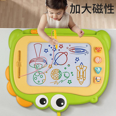 兒童畫板磁性畫畫板玩具寶寶寫字板家用涂鴉板磁力彩色繪畫架畫桌