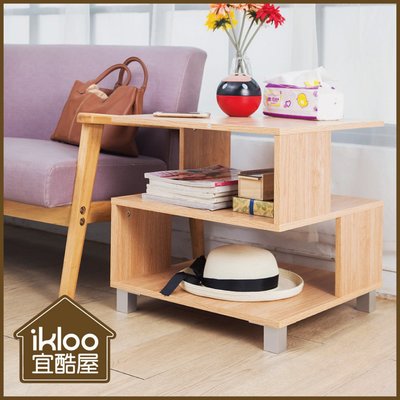 14/【ikloo】簡單風格邊桌/茶几/沙發桌/咖啡桌/客廳桌/桌子/邊櫃/書桌邊櫃TBF35