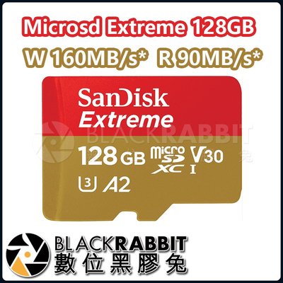 數位黑膠兔【 SanDisk micro SD 記憶卡 128GB 】SDXC 讀寫快速 128GB 4K