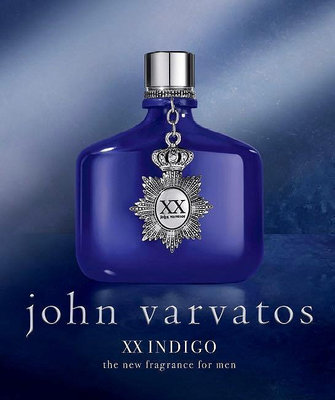 John Varvatos XX INDIGO 皇家湛藍 工匠男性淡香水125ml Tester包裝