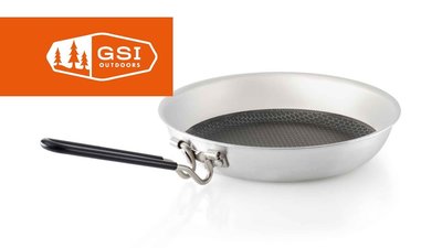 【GSI 總代理】不鏽鋼平底鍋(合金面) 10吋 #68110