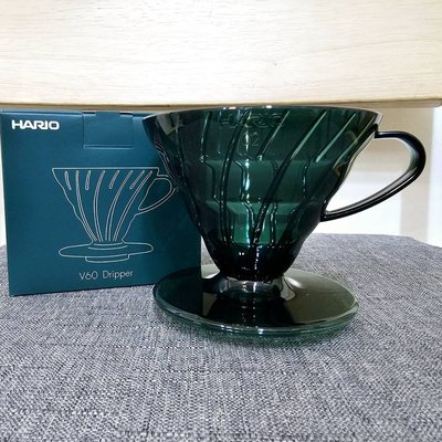 【沐湛伍零貳】日本製 HARIO V60 樹脂濾杯 VD-02-DS-US (藍綠2-4人)