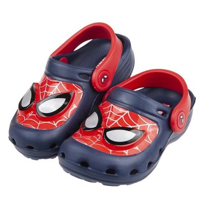 童鞋(16~21公分)Marvel驚奇蜘蛛人藏青藍紅兒童布希鞋B0Q502B
