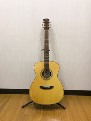 三一樂器 PukanaLa PG OM-168 VN 面單 民謠吉他 木吉他 原木色