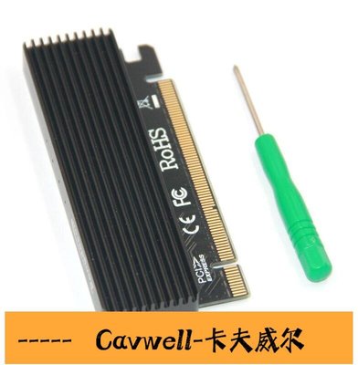 Cavwell-M2轉PCIE30電腦高速擴展卡X16固態硬盤轉接卡m2轉接卡無損傳輸-可開統編