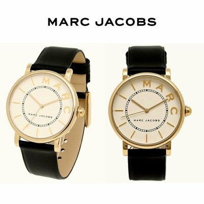 MARC JACOBS ►Roxy（ 金色×米白色×黑色 ）手錶 女錶｜100%全新正品｜特價！