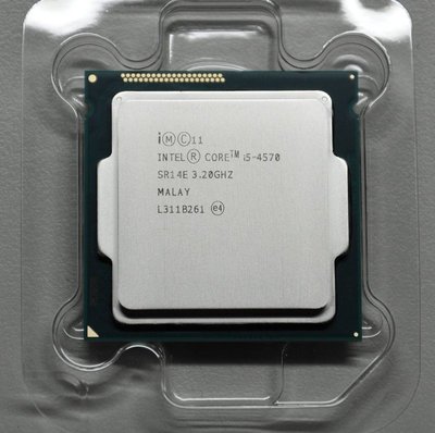 【含稅】Intel Core i5-4570 3.2G  1150 四核四線 84W 正式散片一年保 內建HD4600