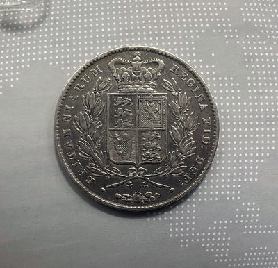 1844維多利亞青年克朗銀幣、小維克朗銀幣、小維一克朗大銀幣28134