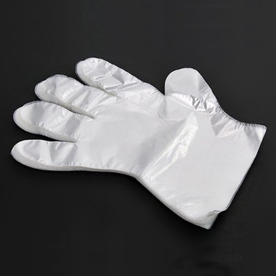 薄手套 拋棄式 手套 手扒雞 透明 衛生 染髮 塑料 薄膜 透明 彩虹小舖【G026】一次性 手套(80入)
