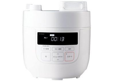 Mei 小舖☼預購！日本 siroca SP-D131 電子壓力鍋 壓力鍋 白色
