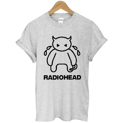 RADIOHEAD CRYING短袖T恤 2色 電台司令英國時尚潮設計搖滾街頭韓滑板插畫可愛 290 t