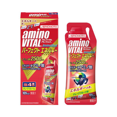 【Amino Vital 味之素】AMINO SHOT 胺基酸能量飲45g－4包入