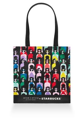 星巴克 AO RAINBOW提袋 Starbucks x Alice+Olivia聯名 2021/9/23上市