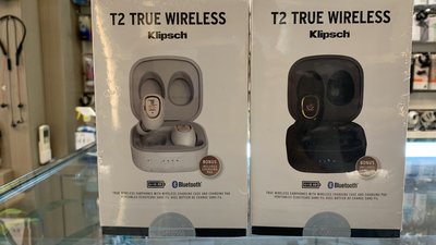 東京快遞耳機館 開封門市可以試聽 古力奇 KlipschT2 True Wireless 真無線藍牙耳機(公司貨)