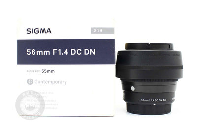 【高雄青蘋果3C】SIGMA 56mm F1.4 DC DN C版 For M43 定焦鏡 二手鏡頭#86153