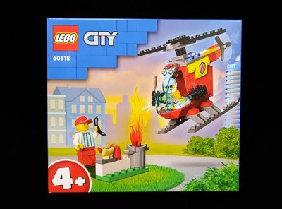 (STH)2022年 LEGO 樂高 CITY 城市(簡易 )系列- 消防直升機 60318