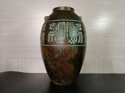 日本銅花瓶943