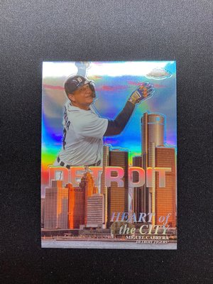2022 topps chrome Miguel Cabrera 胖卡布 Heart of the City 特卡