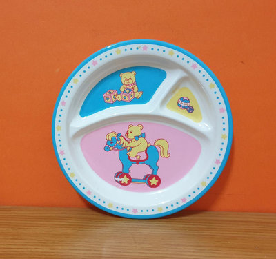 餐盤 Parenting兒童小熊餐盤 直徑21.5cm