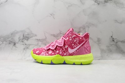 Nike KYRIE 5 x Patrick star 派大星 粉綠 時尚 中筒 籃球鞋 CJ6951-600 女鞋