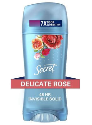 Secret 美國原廠效期:2025年01月，玫瑰Rose 頂級LUX 48小時長效保護、診所級體香膏+止汗