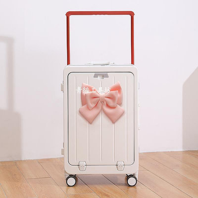 青絲MIYO行李箱配件可愛蝴雙層蝶結裝飾貼拉桿箱擺件工具坊