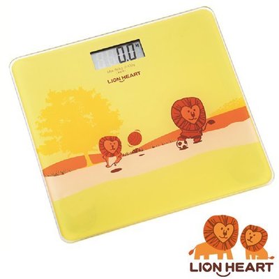 【大頭峰電器】LION HEART 獅子心 電子體重計 LBS-008