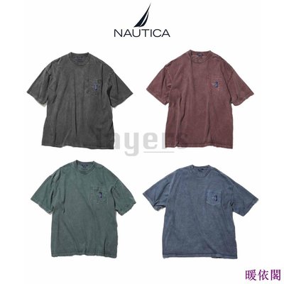 (layers) Nautica JP Heavy  Logo Pocket Tee 水洗 重磅 口袋短袖-暖衣閣