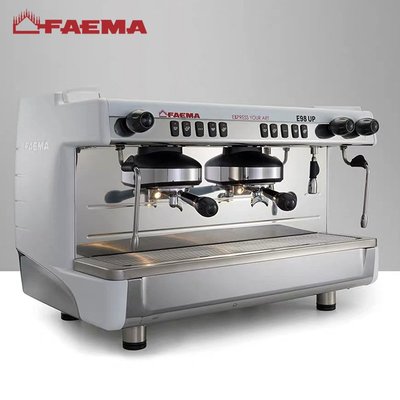 膠囊咖啡機 美式咖啡機原裝進口意大利飛馬/FAEMA E98UP新款商用半自動雙頭咖啡機電控【元渡雜貨鋪】