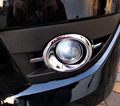 圓夢工廠 Mazda 5 馬自達 5 馬5 2008~2010 改裝 鍍鉻銀 前保桿 霧燈框 霧燈罩 飾貼
