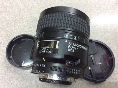 [保固一年] [高雄明豐] Nikon AF Micro-nikkor 60mm F2.8 經典定焦微距名鏡