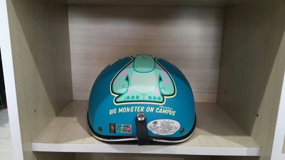 【YyZz Korea】EVO CA-025 CA025抬面展示 ，安全性沒問題藍色毛怪 半罩  安全帽