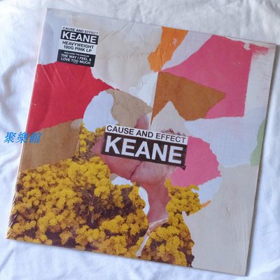 聚樂館 現貨 Keane Cause and Effect 粉膠 LP 黑膠唱片