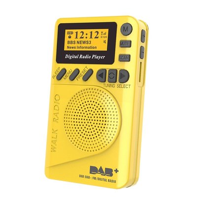 迷你DAB收音機DAB radio,DAB/FM/ 插卡MP3內置喇叭-車友會Car friend