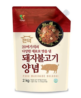 LENTO SHOP - 韓國 永味 BBQ醬 辣味烤肉醬 醃肉醬  돼지불고기양념 BBQ Sauce 2公斤