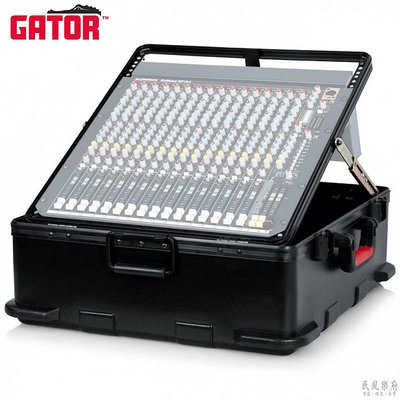《民風樂府》Gator Cases MIX12PU 附輪拉桿 12U混音器RACK箱 適用Allen &amp; Heath