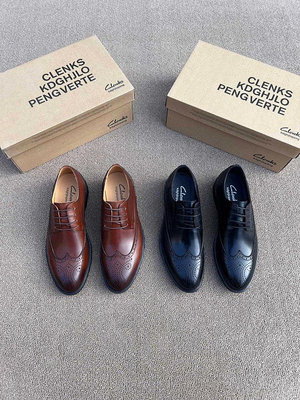 【MAD小鋪】Clarks克拉克 2022最新款新一代布洛克男鞋英倫時尚正裝男士皮鞋