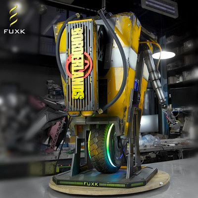 電腦零件FUXK 無主之地 機器人 13900K 4090高端 水冷 MOD 定制電競主機筆電配件